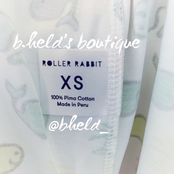 Roller Rabbit Moby Paradise Polo Pajamas in Multi Size X-Small XS Brand New NWT - Picture 11 of 16